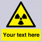 WV5131: Custom Radioactive Material Sign