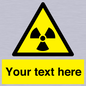 WV5131: Custom Radioactive Material Sign