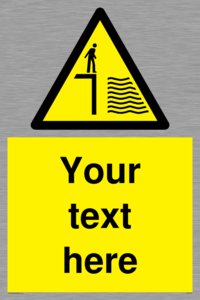 WV5132: Custom Deep Water Sign