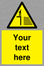 WV5132: Custom Deep Water Sign