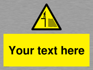 WV5132: Custom Deep Water Sign