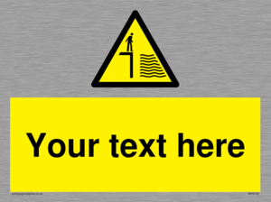 WV5132: Custom Deep Water Sign