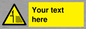 WV5132: Custom Deep Water Sign