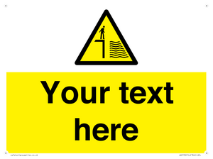 WV5132: Custom Deep Water Sign