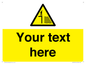 WV5132: Custom Deep Water Sign