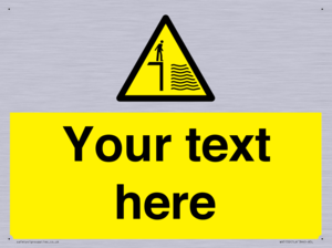 WV5132: Custom Deep Water Sign