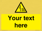 WV5132: Custom Deep Water Sign