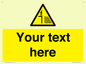 WV5132: Custom Deep Water Sign