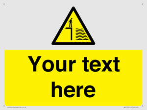 WV5132: Custom Deep Water Sign