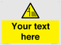 WV5132: Custom Deep Water Sign