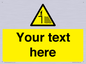 WV5132: Custom Deep Water Sign