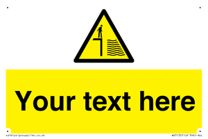 WV5132: Custom Deep Water Sign