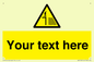 WV5132: Custom Deep Water Sign