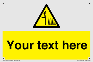 WV5132: Custom Deep Water Sign