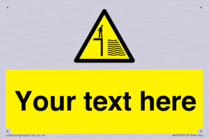 WV5132: Custom Deep Water Sign