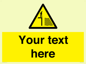 WV5132: Custom Deep Water Sign