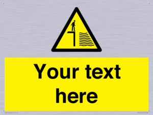 WV5132: Custom Deep Water Sign