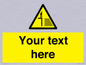 WV5132: Custom Deep Water Sign