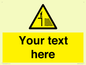WV5132: Custom Deep Water Sign