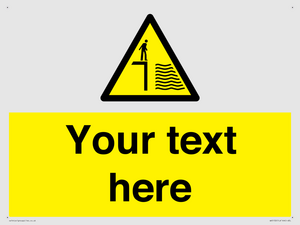 WV5132: Custom Deep Water Sign