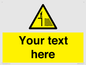 WV5132: Custom Deep Water Sign