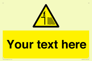 WV5132: Custom Deep Water Sign