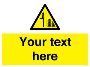 WV5132: Custom Deep Water Sign