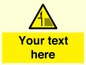 WV5132: Custom Deep Water Sign