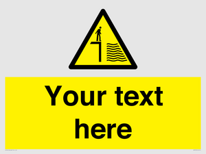 WV5132: Custom Deep Water Sign