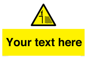 WV5132: Custom Deep Water Sign
