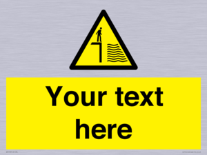 WV5132: Custom Deep Water Sign