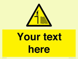 WV5132: Custom Deep Water Sign