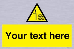 WV5132: Custom Deep Water Sign