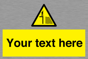 WV5132: Custom Deep Water Sign