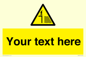 WV5132: Custom Deep Water Sign