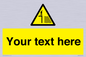 WV5132: Custom Deep Water Sign