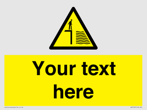 WV5132: Custom Deep Water Sign