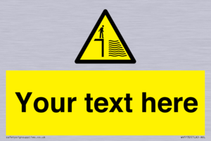 WV5132: Custom Deep Water Sign