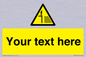 WV5132: Custom Deep Water Sign