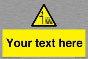 WV5132: Custom Deep Water Sign