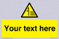 WV5132: Custom Deep Water Sign