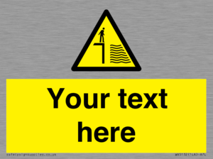 WV5132: Custom Deep Water Sign