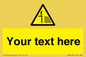 WV5132: Custom Deep Water Sign
