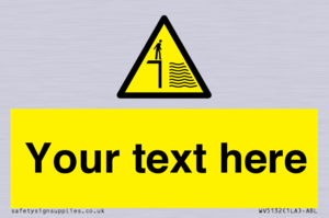 WV5132: Custom Deep Water Sign