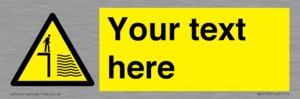 WV5132: Custom Deep Water Sign