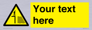 WV5132: Custom Deep Water Sign