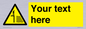 WV5132: Custom Deep Water Sign