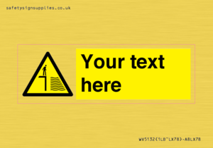 WV5132: Custom Deep Water Sign