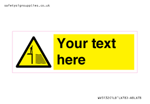 WV5132: Custom Deep Water Sign