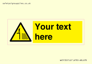 WV5132: Custom Deep Water Sign